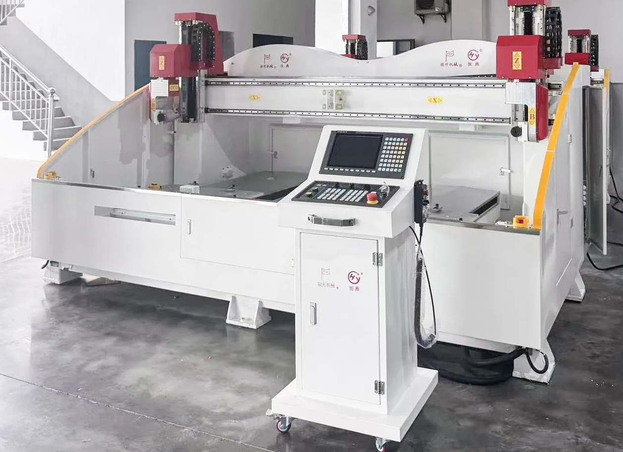 10 Axis Luggage Trimming & Drilling Machine